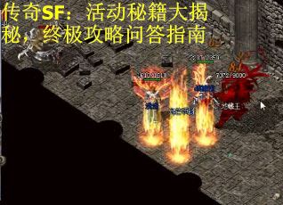 传奇SF：活动秘籍大揭秘，终极攻略问答指南