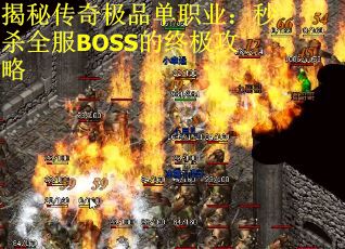 揭秘传奇极品单职业：秒杀全服BOSS的终极攻略